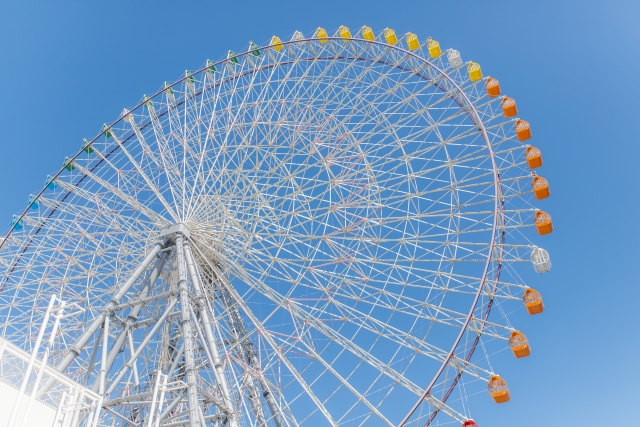 天保山大観覧車(海遊館観覧車)は一周何分?