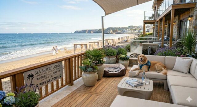 千葉県の海が目の前でペットと泊まれる!犬や猫と過ごすホテルやコテージ